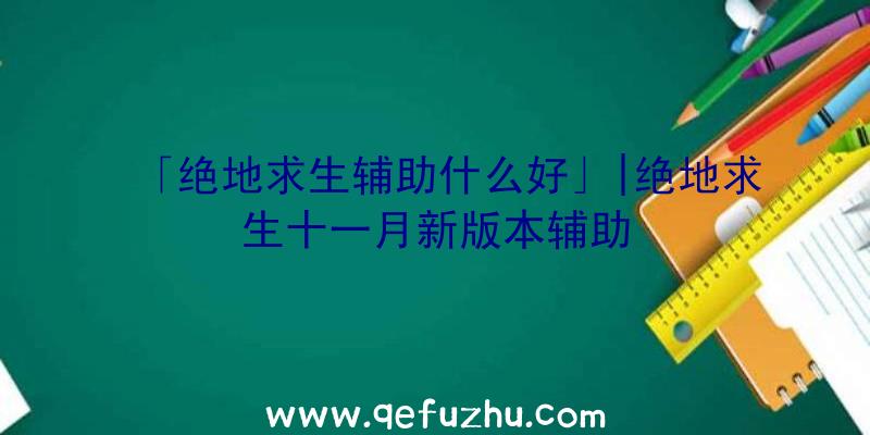 「绝地求生辅助什么好」|绝地求生十一月新版本辅助